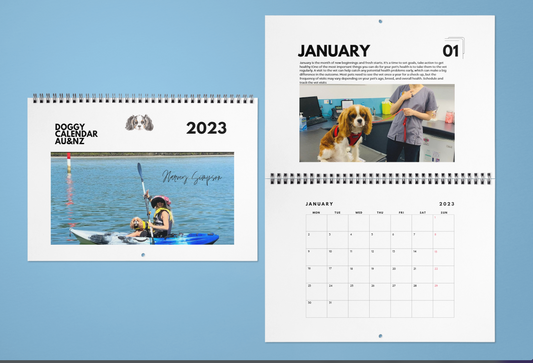 Unique Doggy Calendar 2023 AU & NZ - by MyPuplet