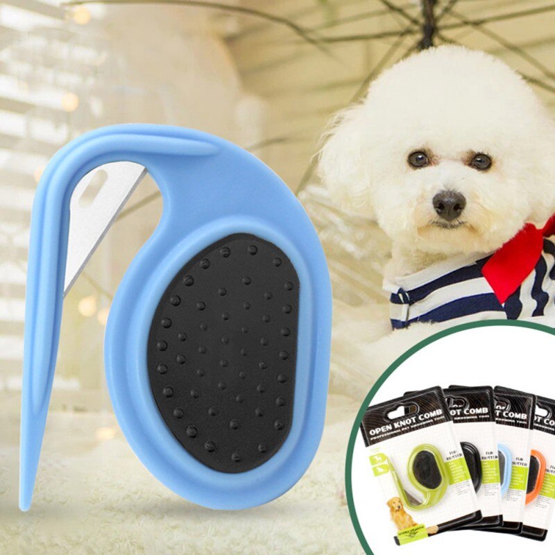 Pet Dog Comb Knots & Hair  Remover Brush