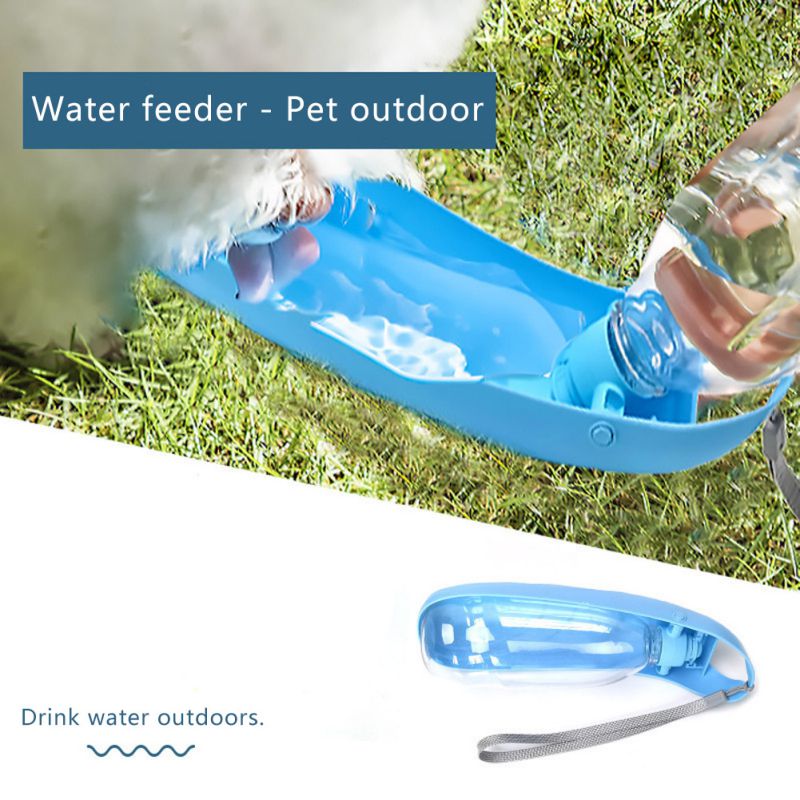 550ml Foldable Pet Dog Water Bottle