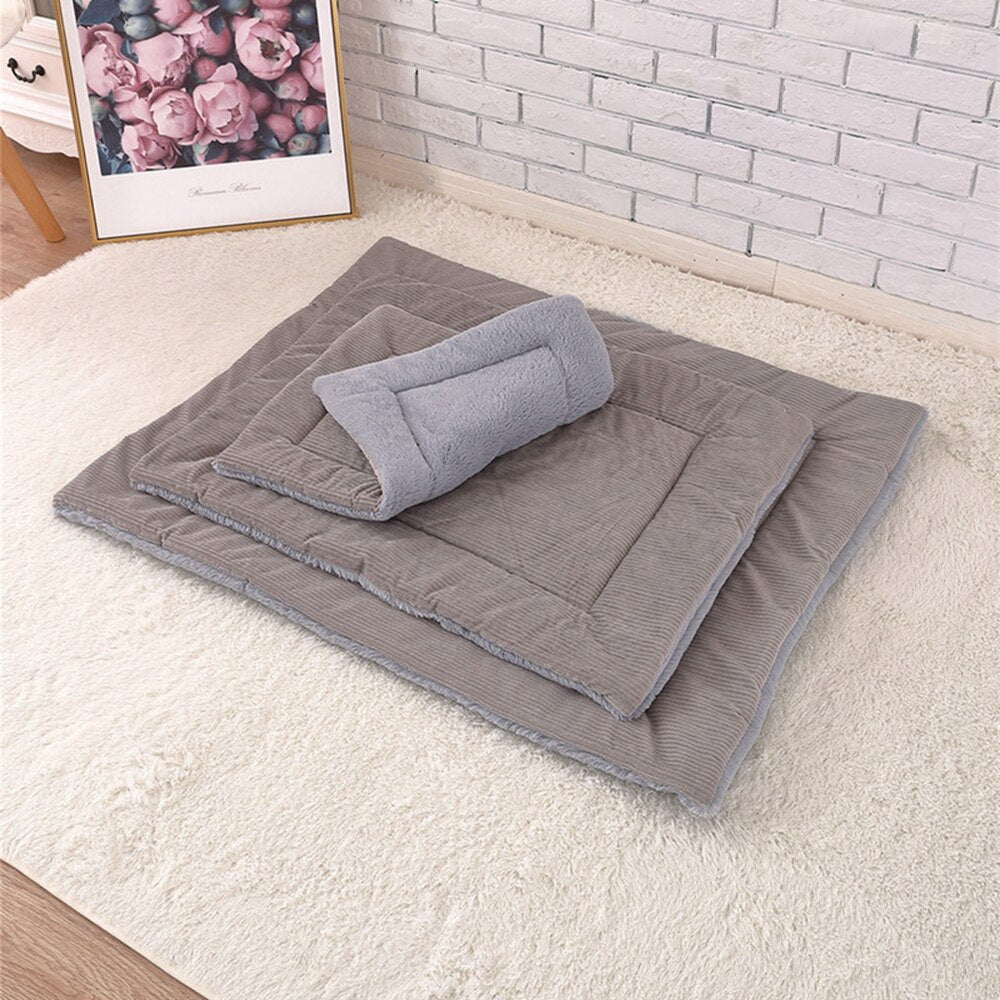 Square Pet Dog Bed Double-sided