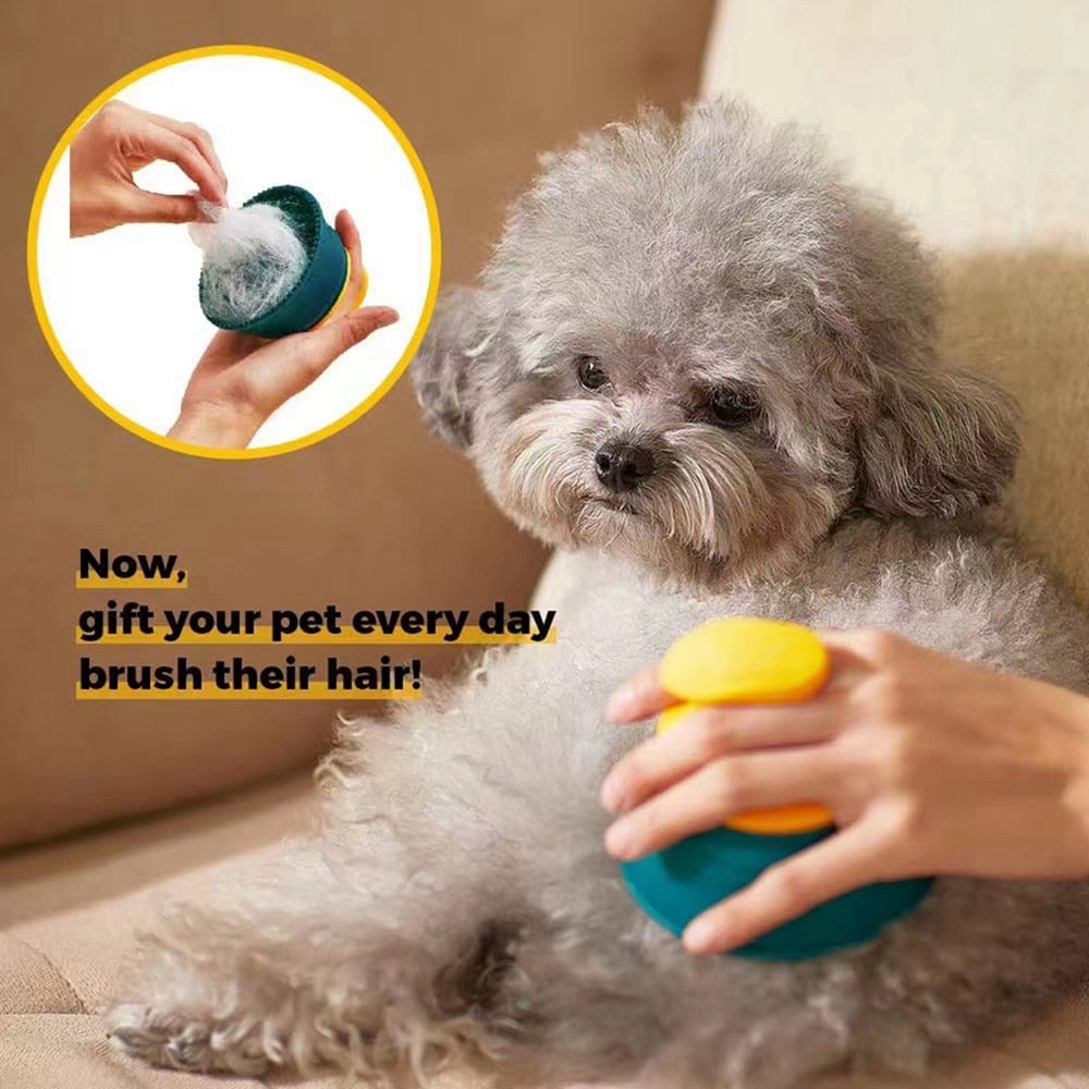 Pet Dog Bath Brush Comb