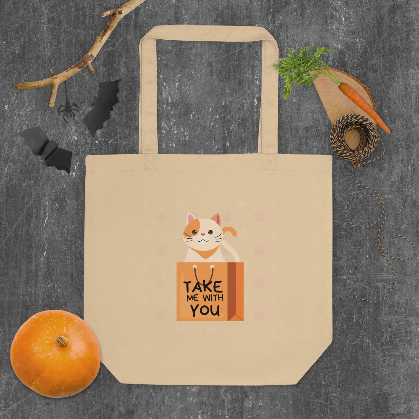 My Puplet - Eco Tote Bag Cat Love