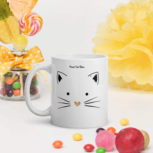 MyPuplet " Proud Cat Mum" Mug
