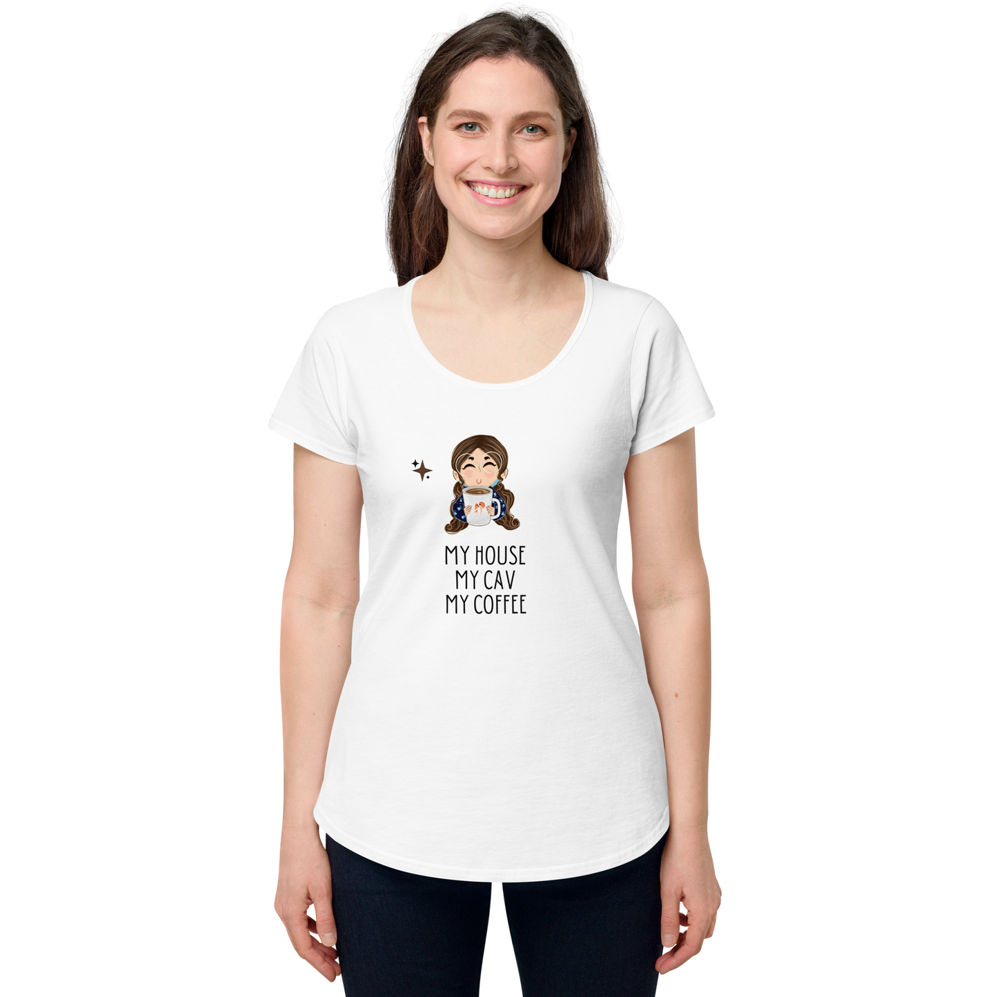 My Puplet - Ladies " My House, My Cav" T-shirt